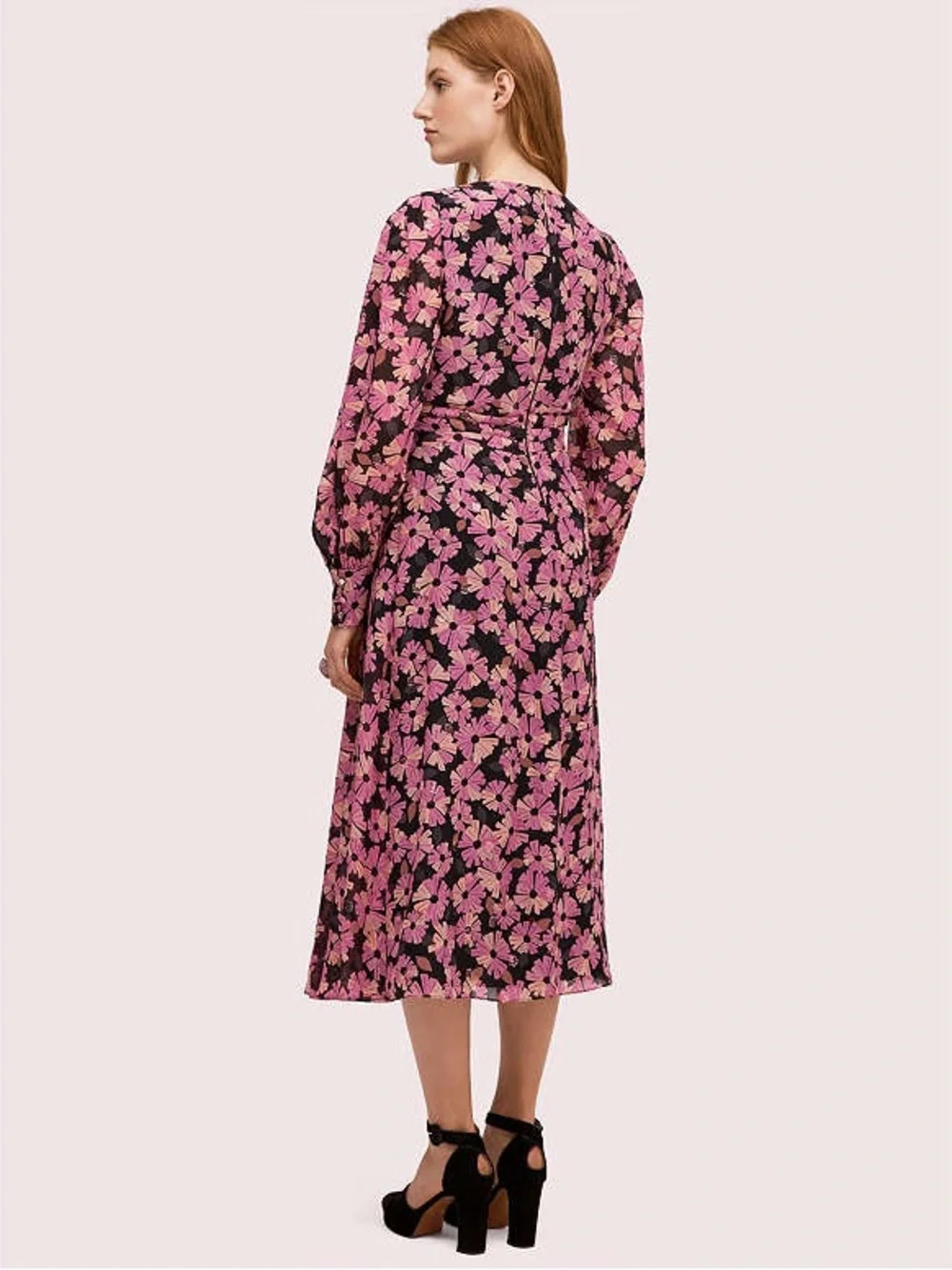 The Kate Spade New‎ York Wallflower Chiffon Midi